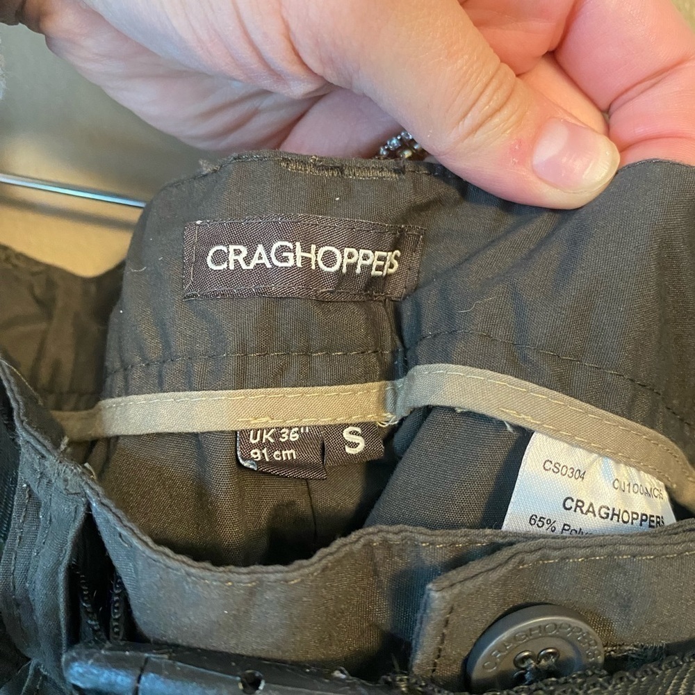 Craghoppers Classic Kiwi TRS Bark Outdoor Trousers Pants - Picture 4 of 8